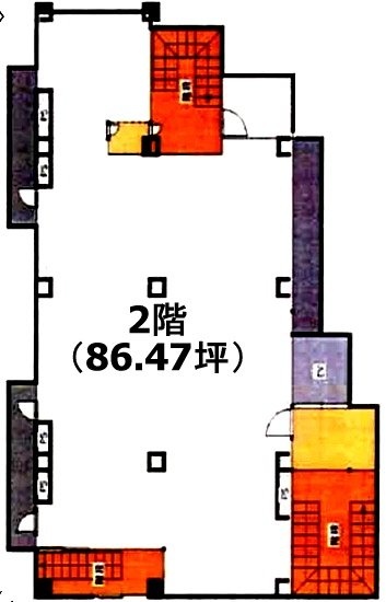 パールハイツ柴崎2F 間取り図