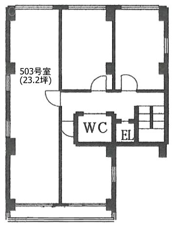 大秀ビル503 間取り図