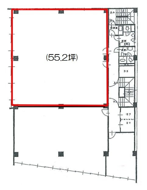 偕楽ビルディング外神田403 間取り図