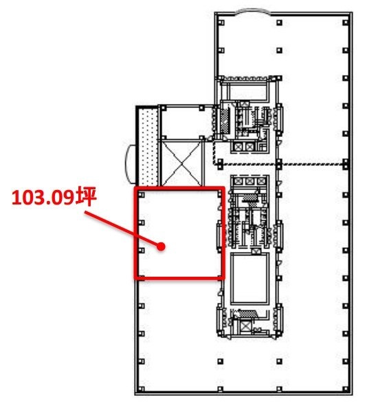 ルーシッドスクエア東陽町2F 間取り図