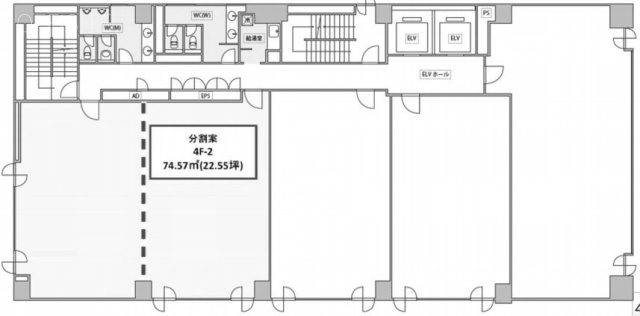 本厚木トーセイビル4-2 間取り図