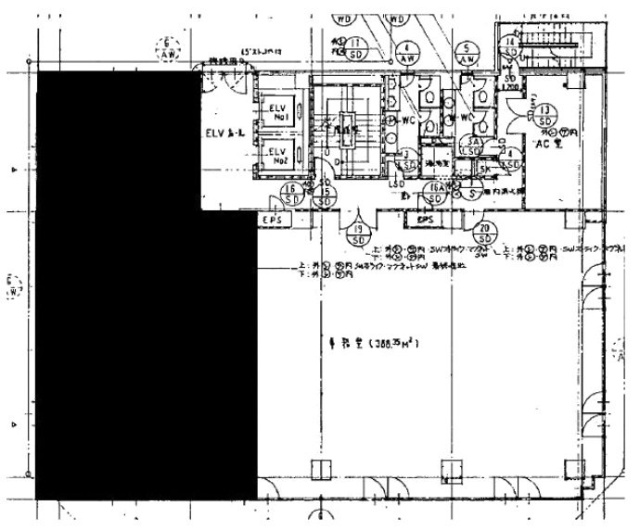 ORIENT BLD No140 OIトレーディングビル302 間取り図