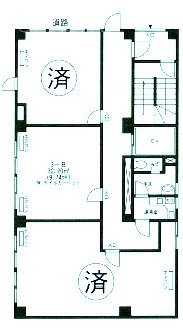 東削ビル3F 間取り図