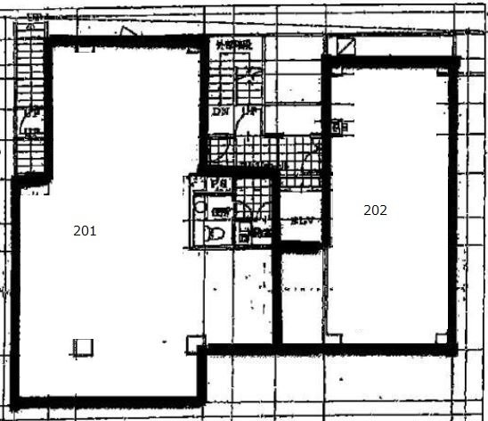 山一ビル201 間取り図