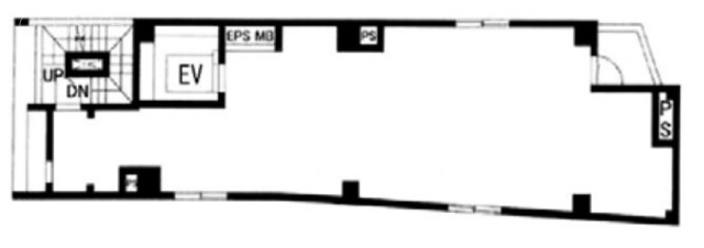 赤坂ストリートビル2F 間取り図