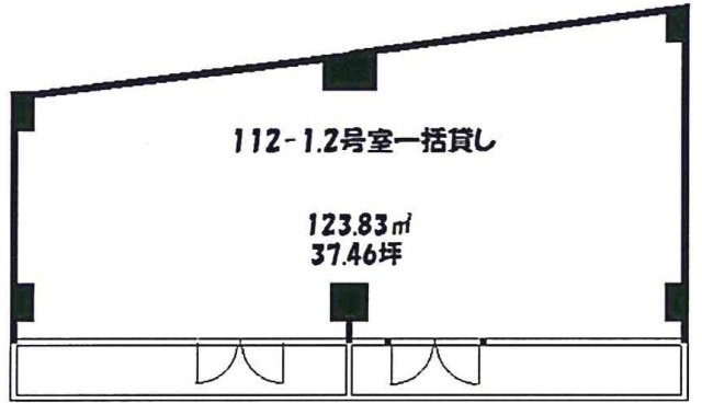 シティハウス仙川ビル112-1・2 間取り図