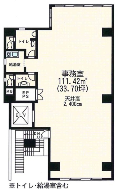 江戸川橋東誠ビル3F 間取り図