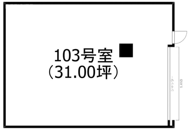 京王リトナード北野103 間取り図