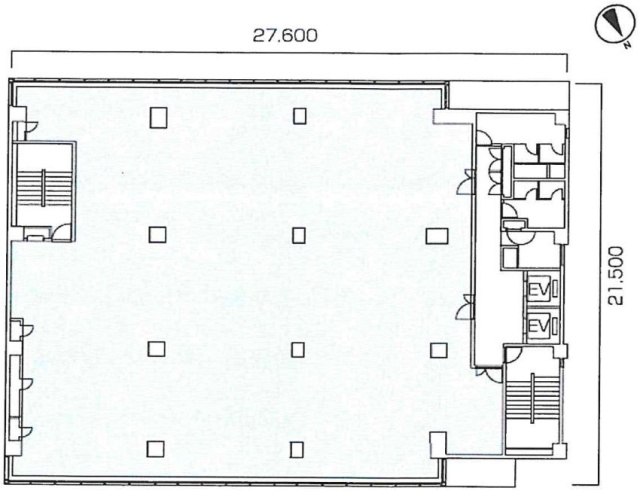 前田セントラルビル5F 間取り図