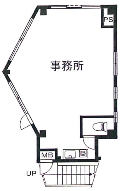 グランエスト八王子ビル1F 間取り図