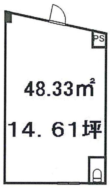 BONドリームパレスビル102 間取り図