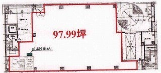 岩本町163ビル1F 間取り図