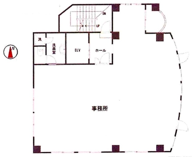 みさこビル2F 間取り図