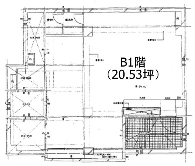 メディアスクエアB1F 間取り図