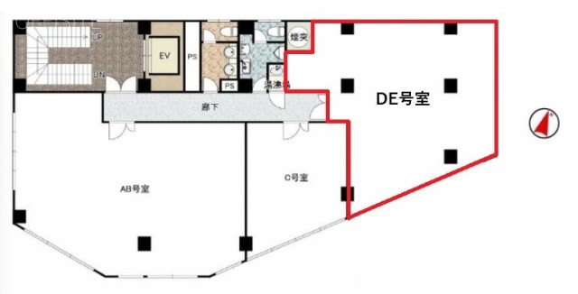 大和ビルDE 間取り図