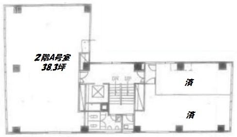 東成ビルA 間取り図