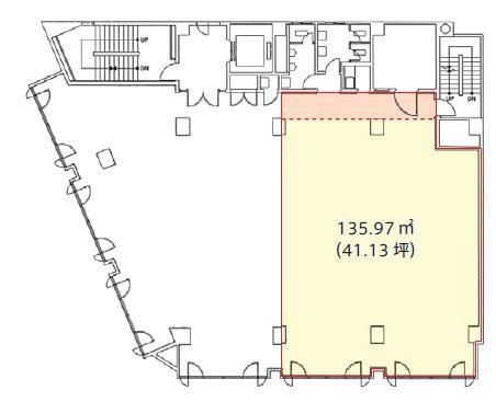 オーク東池袋ビル6F 間取り図