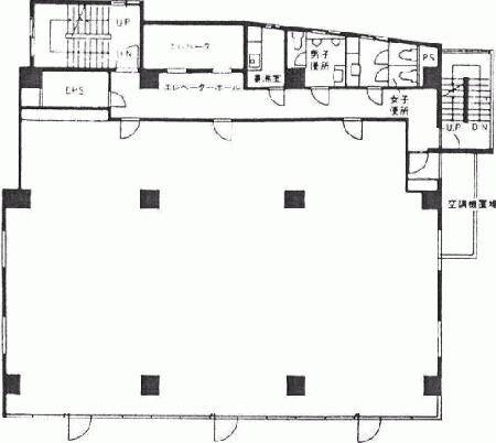 渋谷TKビル5F 間取り図