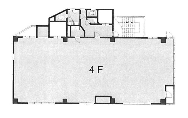 本郷元町ビル4F 間取り図