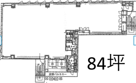 プレリー日本橋6F 間取り図