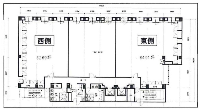 GINZA YAMATO3ビル6F 間取り図