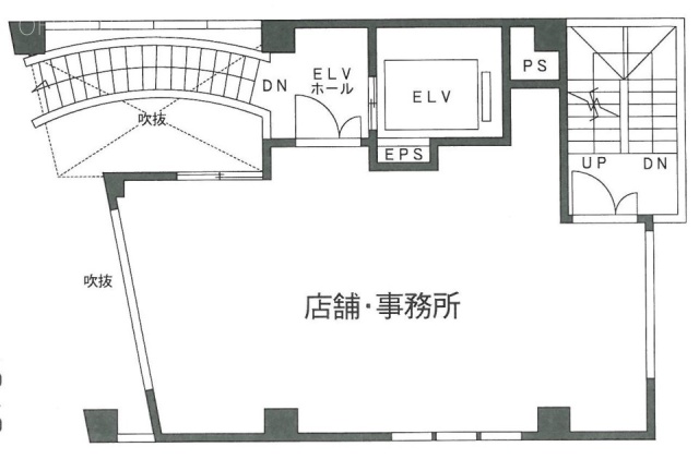 原宿小嶋ビル2F 間取り図