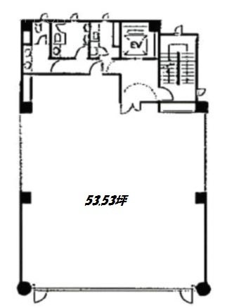 フレックス土井ビル3F 間取り図