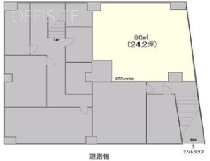 友野本社ビルB101 間取り図