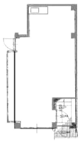 サン八重洲ビル1F 間取り図