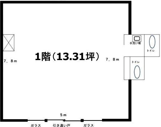 ハイツ宮下ビル1F 間取り図