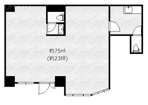 木村ビル4F 間取り図