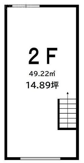 三貴丸ビルⅢ2F 間取り図