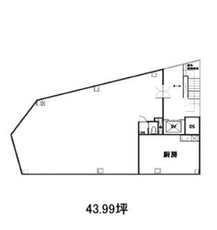 JーNACビル3F 間取り図