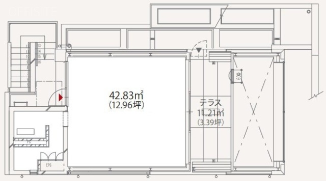 いちご原宿通り3F 間取り図