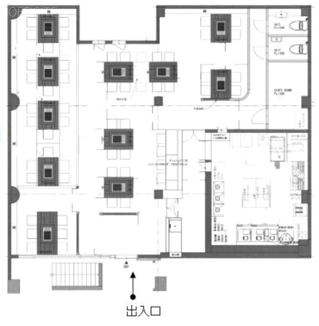 近藤ビル1F 間取り図