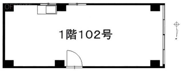 東興ビル102 間取り図