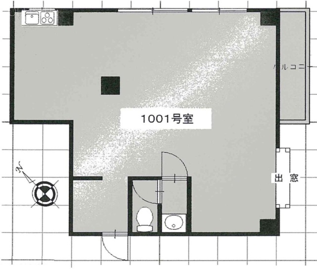 メゾン・ド・ラミアビル1001 間取り図