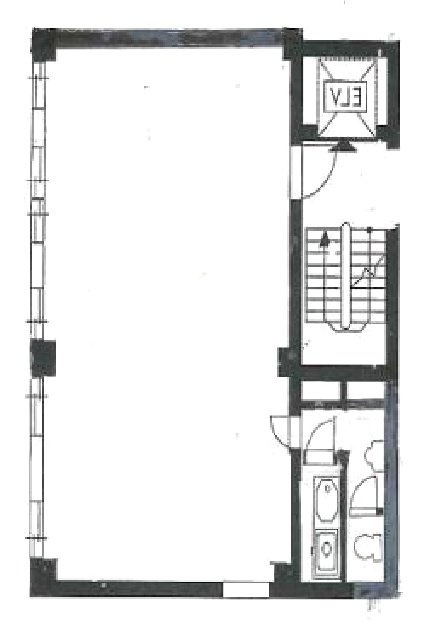 野元第一ビル101 間取り図