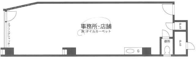 平田ビル1F 間取り図