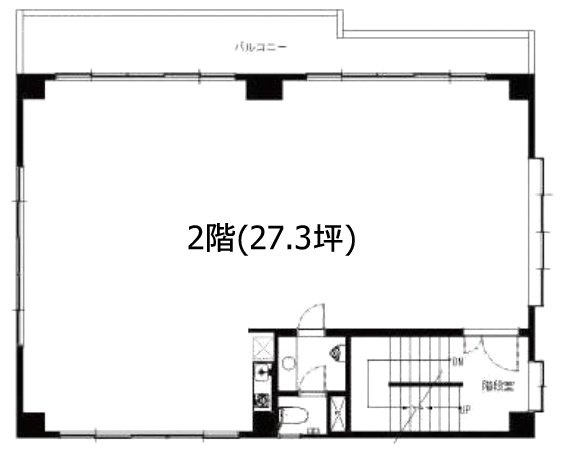 サンライフビル2F 間取り図