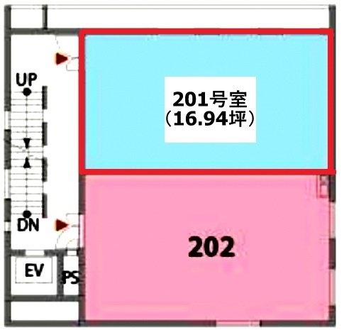 EBISU-HILLSビル201 間取り図