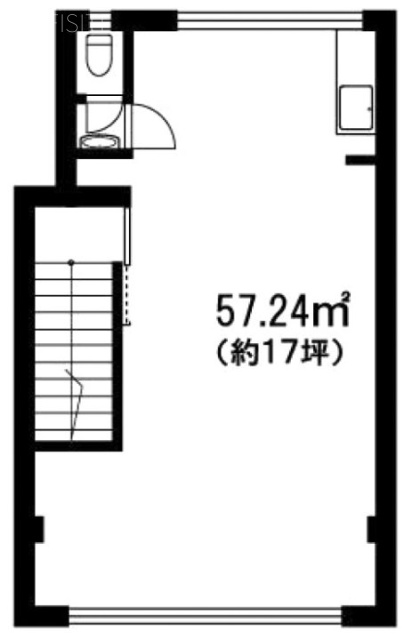 不老町第一共同ビル2F 間取り図