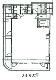 麹町285ビル4F 間取り図