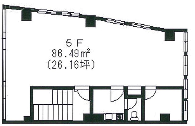HT神宮前ビル5F 間取り図