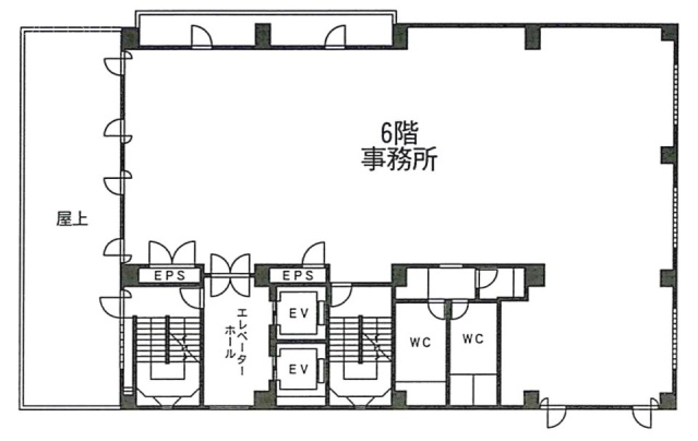 ステアーズビル6F 間取り図