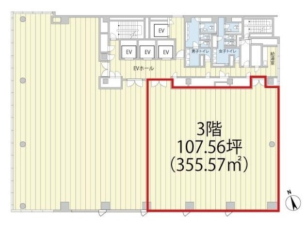 住友商事京橋ビル3F 間取り図