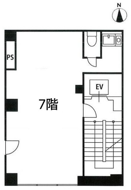 共新ビル7F 間取り図
