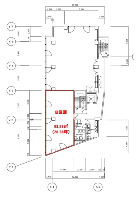 メタリオンOSビルB 間取り図