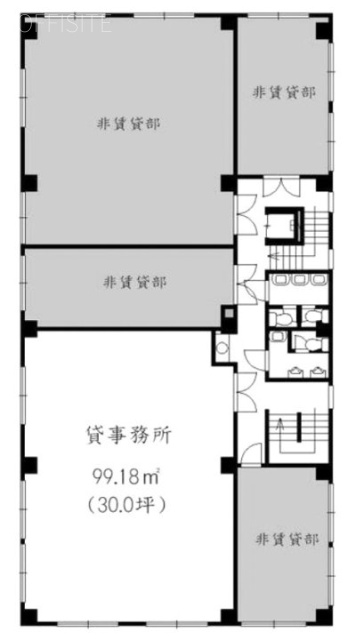 第1笠原ビル205 間取り図