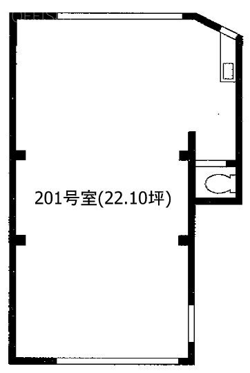 持田ビル201 間取り図